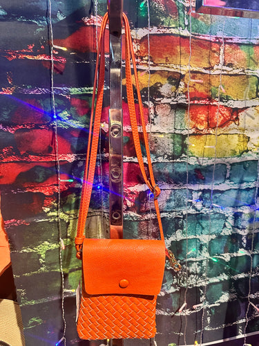 Orange Crossbody Bag
