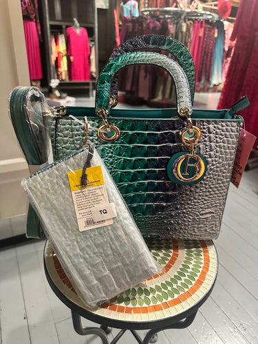 Aqua Green Bag 💼