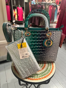 Aqua Green Bag 💼