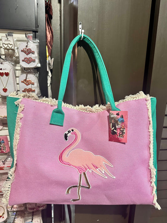 MINT PINK 🦩 TOTE