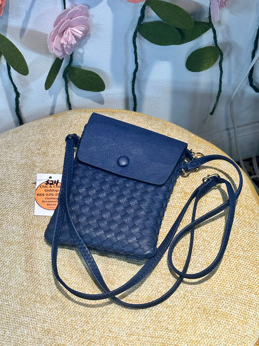 Blue Crossbody Bag