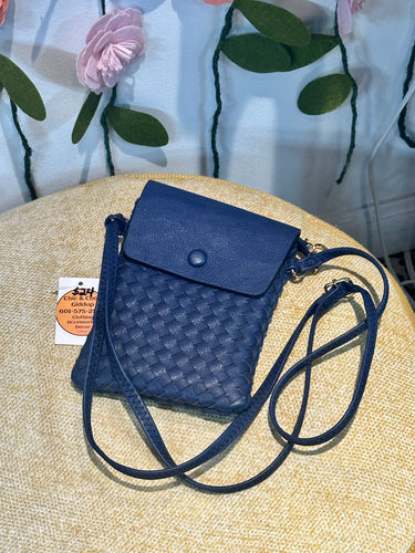 Blue Crossbody Bag