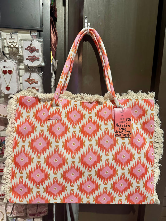 🩷 Aztec Fringe Bag 🤎