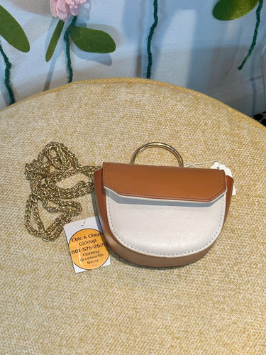 Cream/Brown Bag