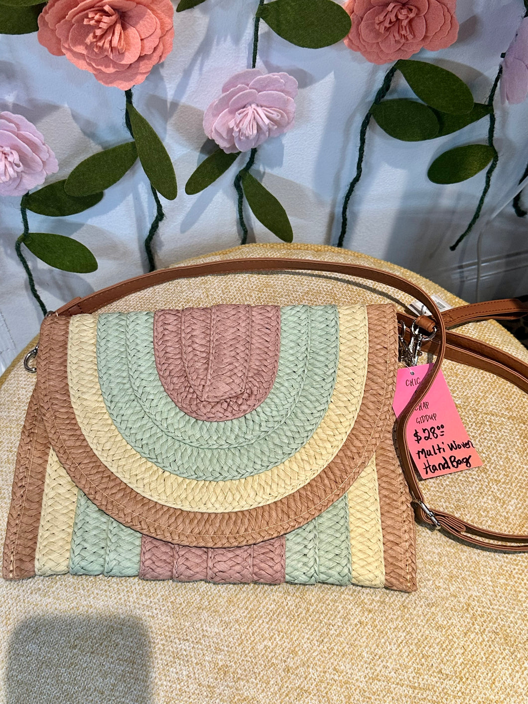 Multi Woven handbag