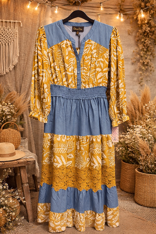 🤠Cutie Cowgirl Midi Dress🤠