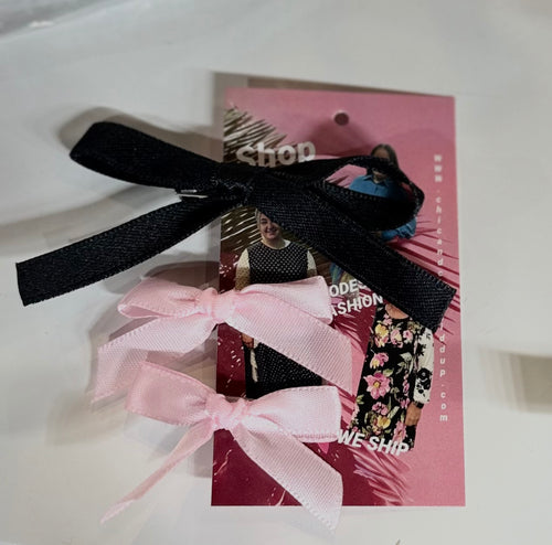 CUTESY BOW CLIPS