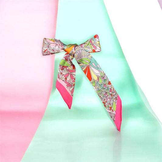Painted Petals Scarf 🌸🍃