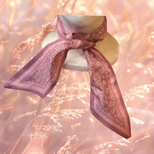 “The Prairie Rose Scarf”