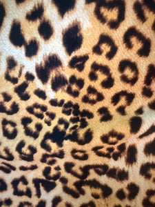 Leopard Print Pencil Skirt