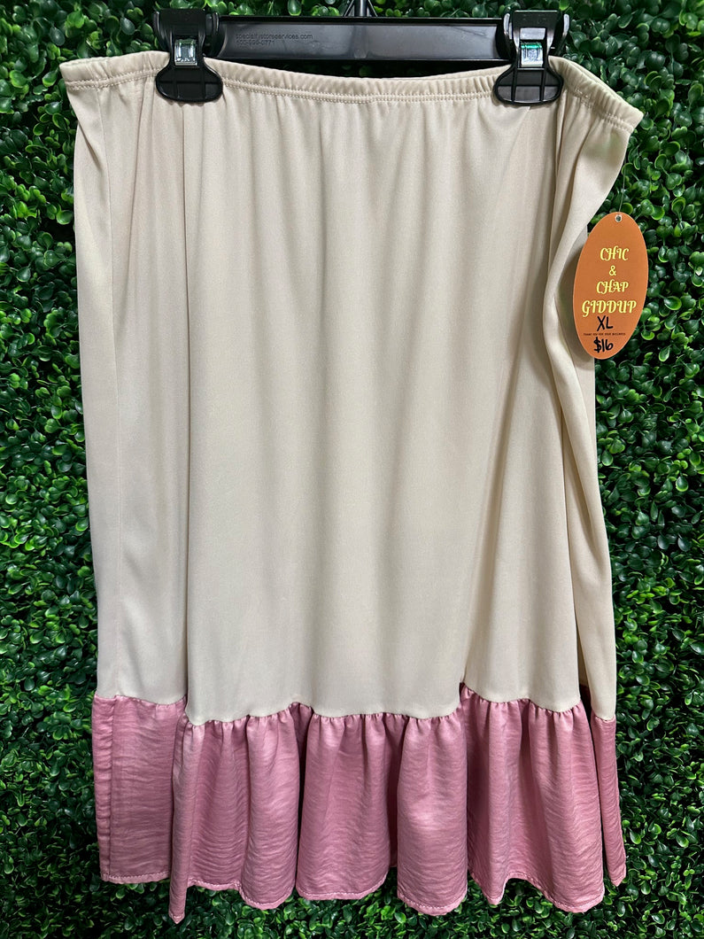 dress extender slip H1L- Modest Opaque Lace half *Style 1L * size S-4XL Plus size Slip is designed to go to knees but fluctuates depending on your height Lace Dress Extenders  Babe