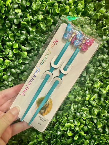 Blue Butterfly Chopsticks