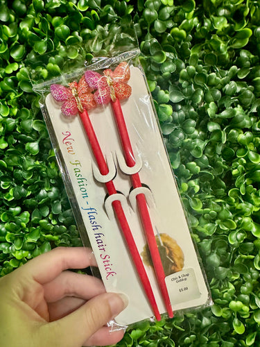 Red Butterfly Chopsticks