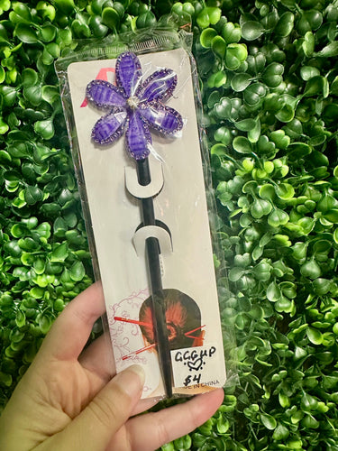 Purple Flower Chopstick