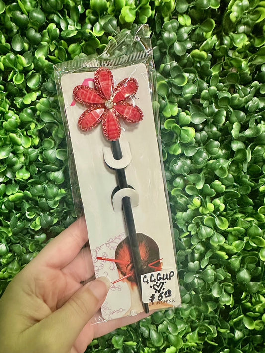 Red Flower Chopstick