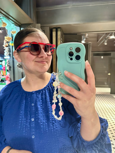 Red/Blue Circular Sunnies