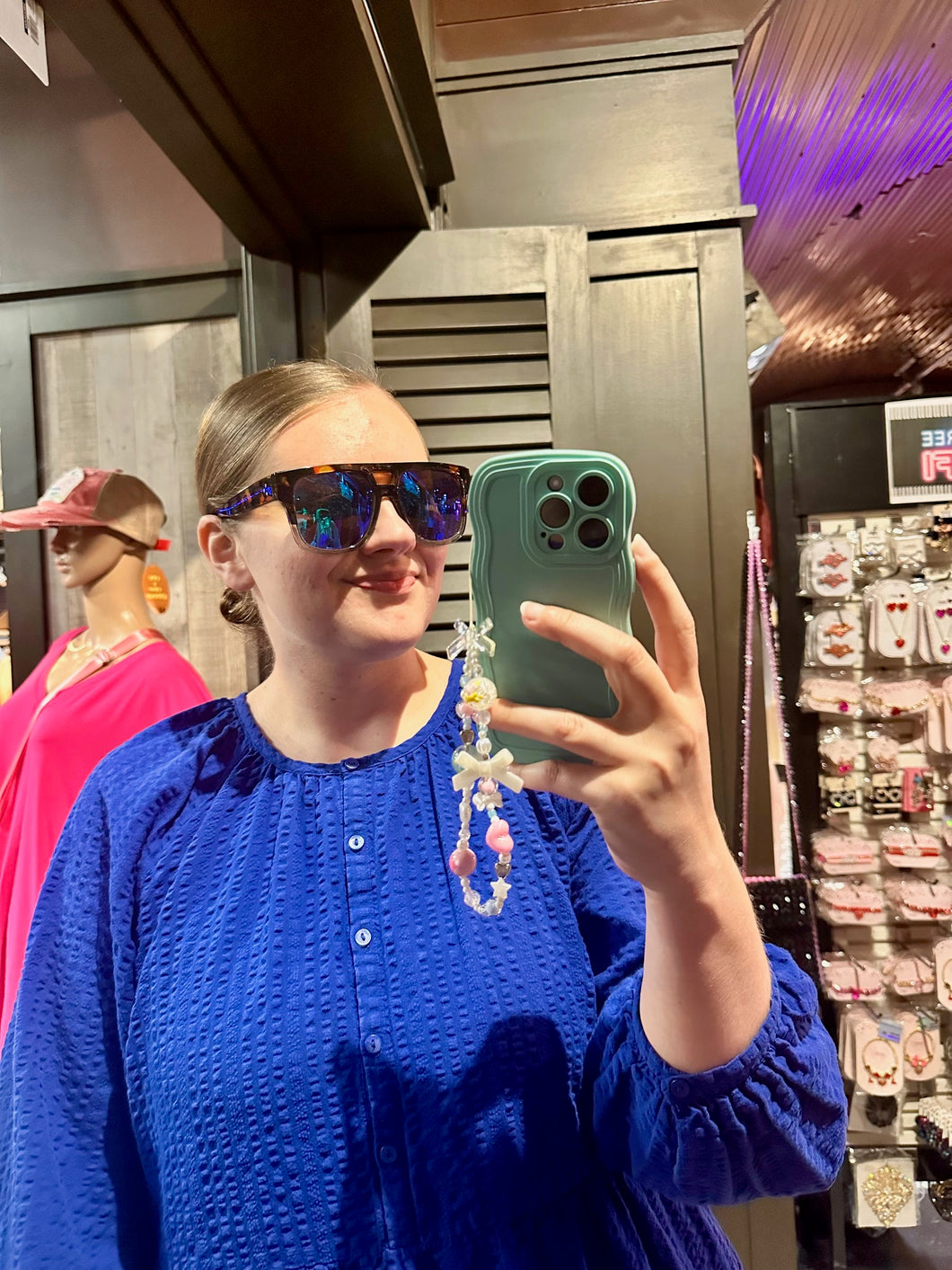 Leopard/Clear Bottom Sunnies
