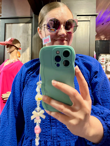 Purple Car Eye Metal Frame Sunnies