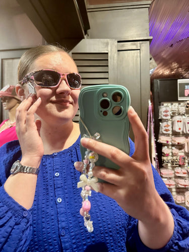 Pink Camo Print Sunnies