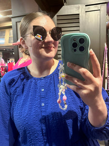 Round Cat Eye Metal Sunnies