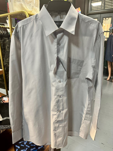 Men's Grey Dress Shirt