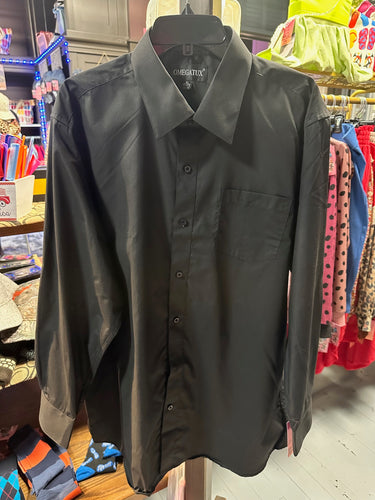 Men's Black Dress Shirt