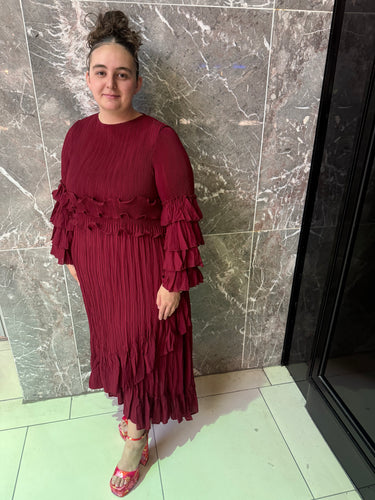 Elegant Ruffle Dress