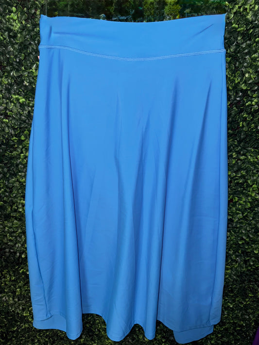 Blue Athletic/Active Skirt