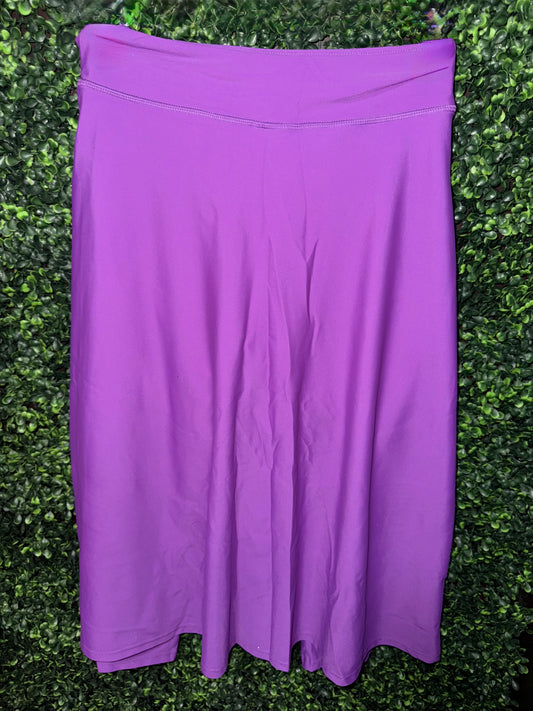Purple Athletic/Active Skirt