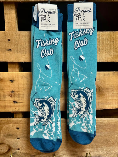 Fishing Club Fun Socks