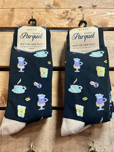Coffee Beans Fun Socks