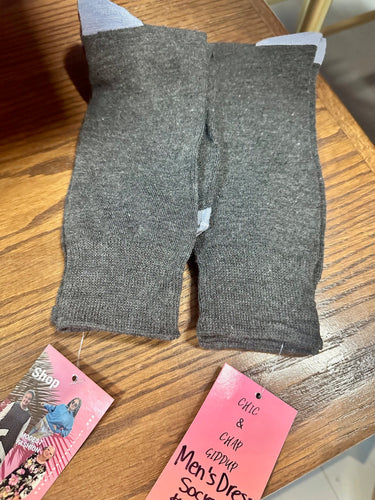 Grey Dress Socks