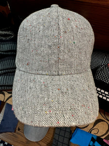 Light Tweed Baseball Cap