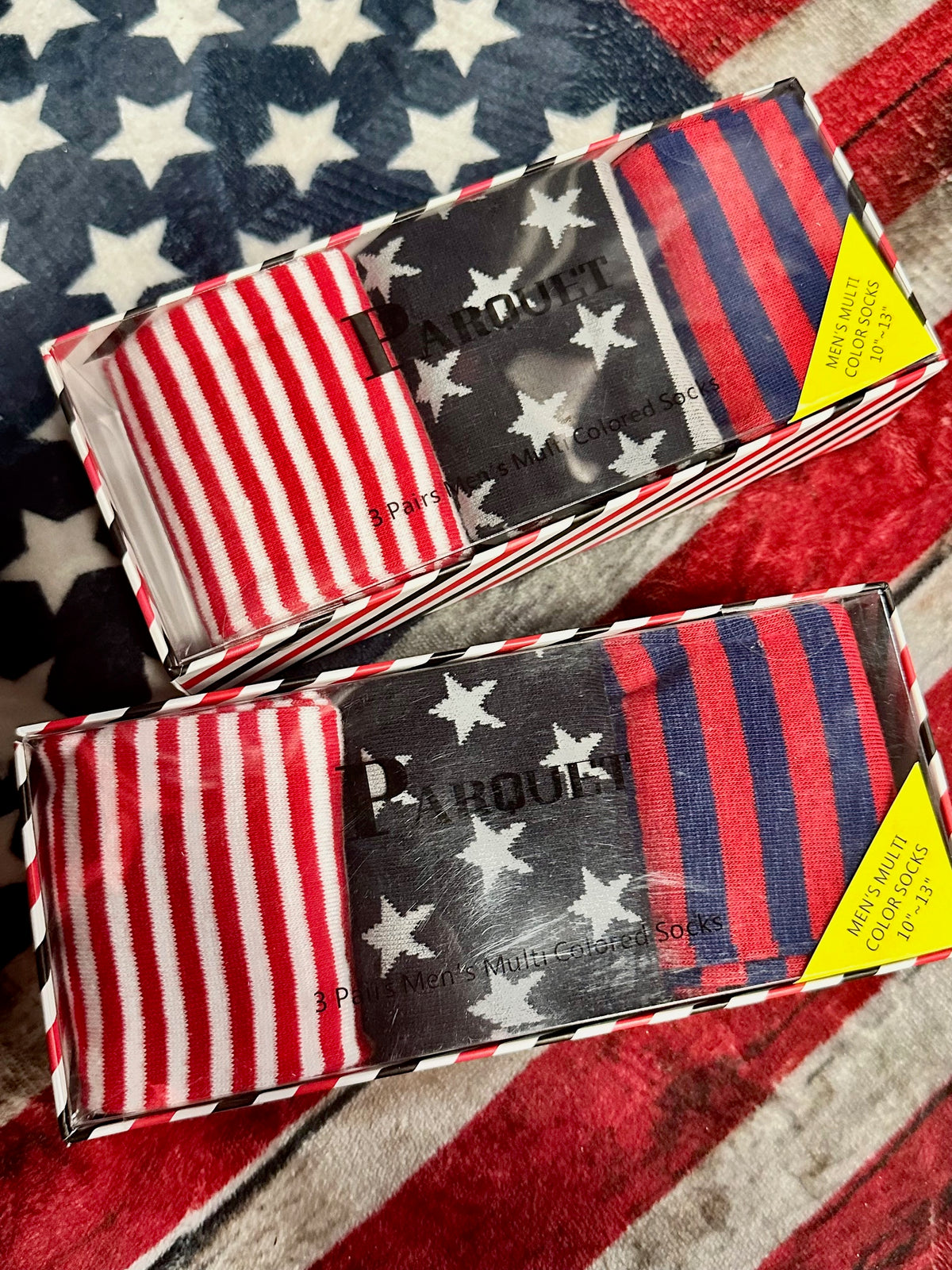 Patriotic 3 Socks Set
