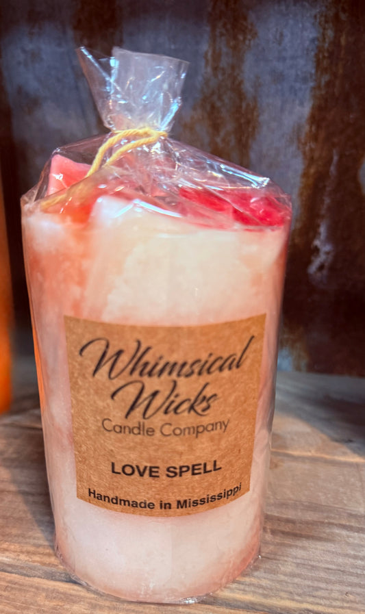 Whimsical Wicks "Love Spell" Candle
