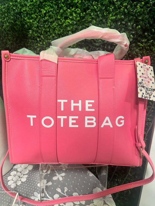 Large Pink "The Tote Bag" Purse
