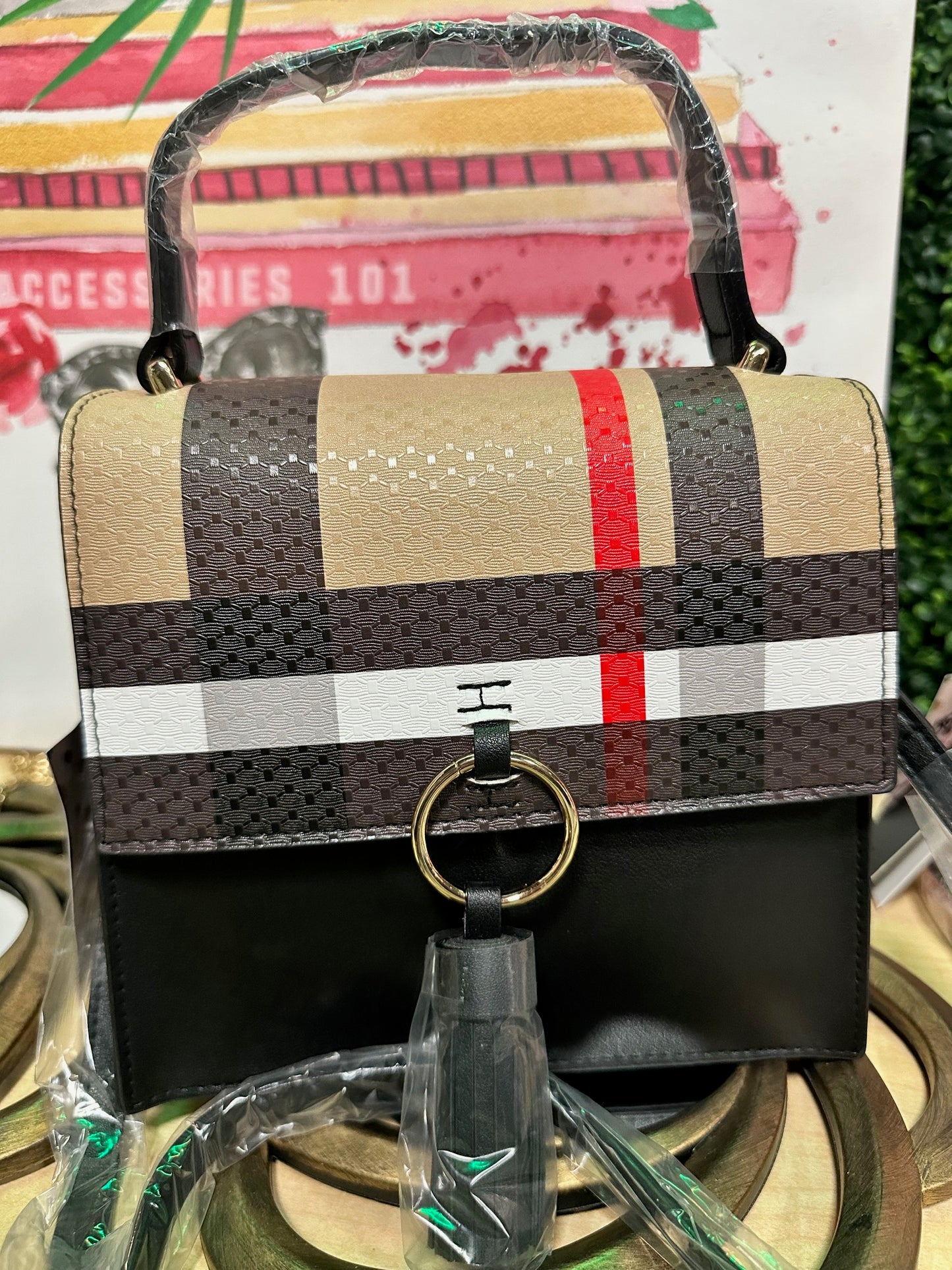 Tartan Plaid Handbag (2 Options)