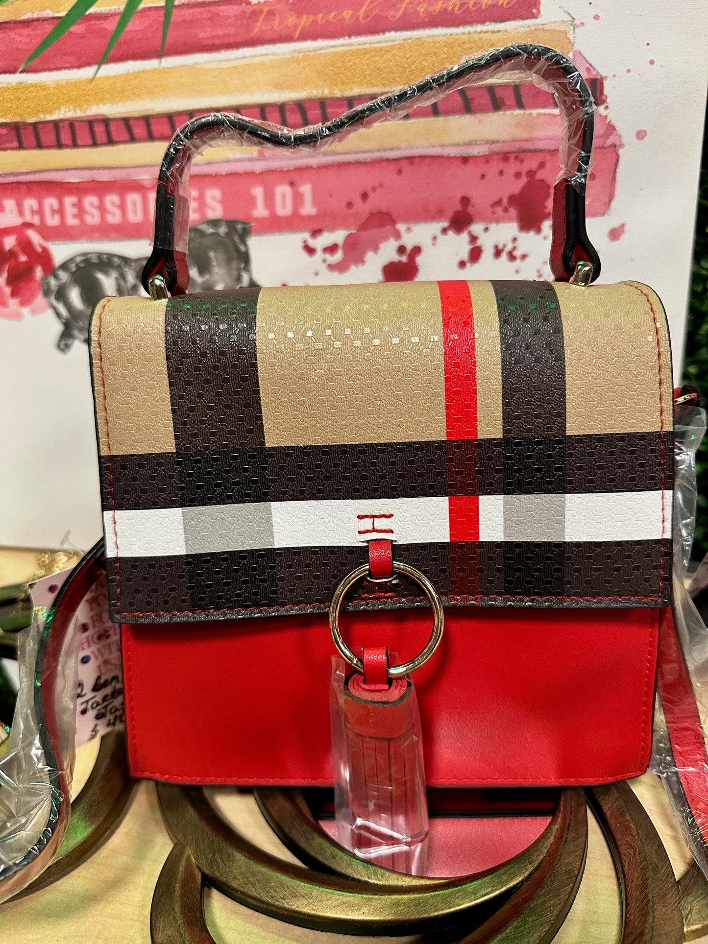 Tartan Plaid Handbag (2 Options)