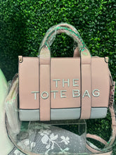 Load image into Gallery viewer, Colorblock "The Tote Bag" Purse (2 Options)