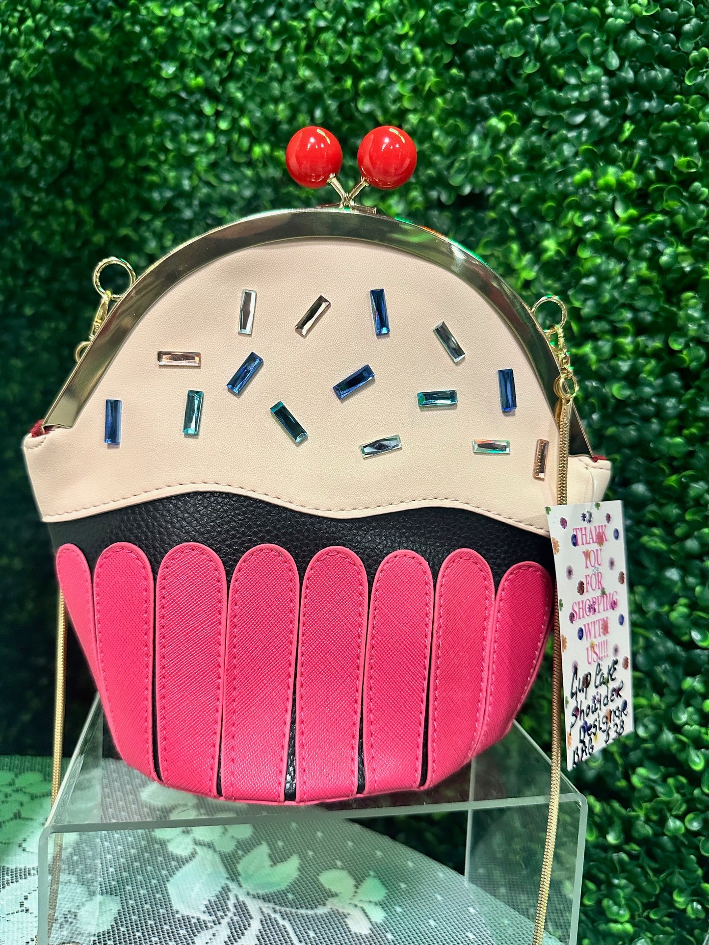 Novelty Cupcake Shoulder Bag