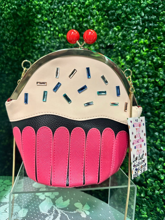 Novelty Cupcake Shoulder Bag