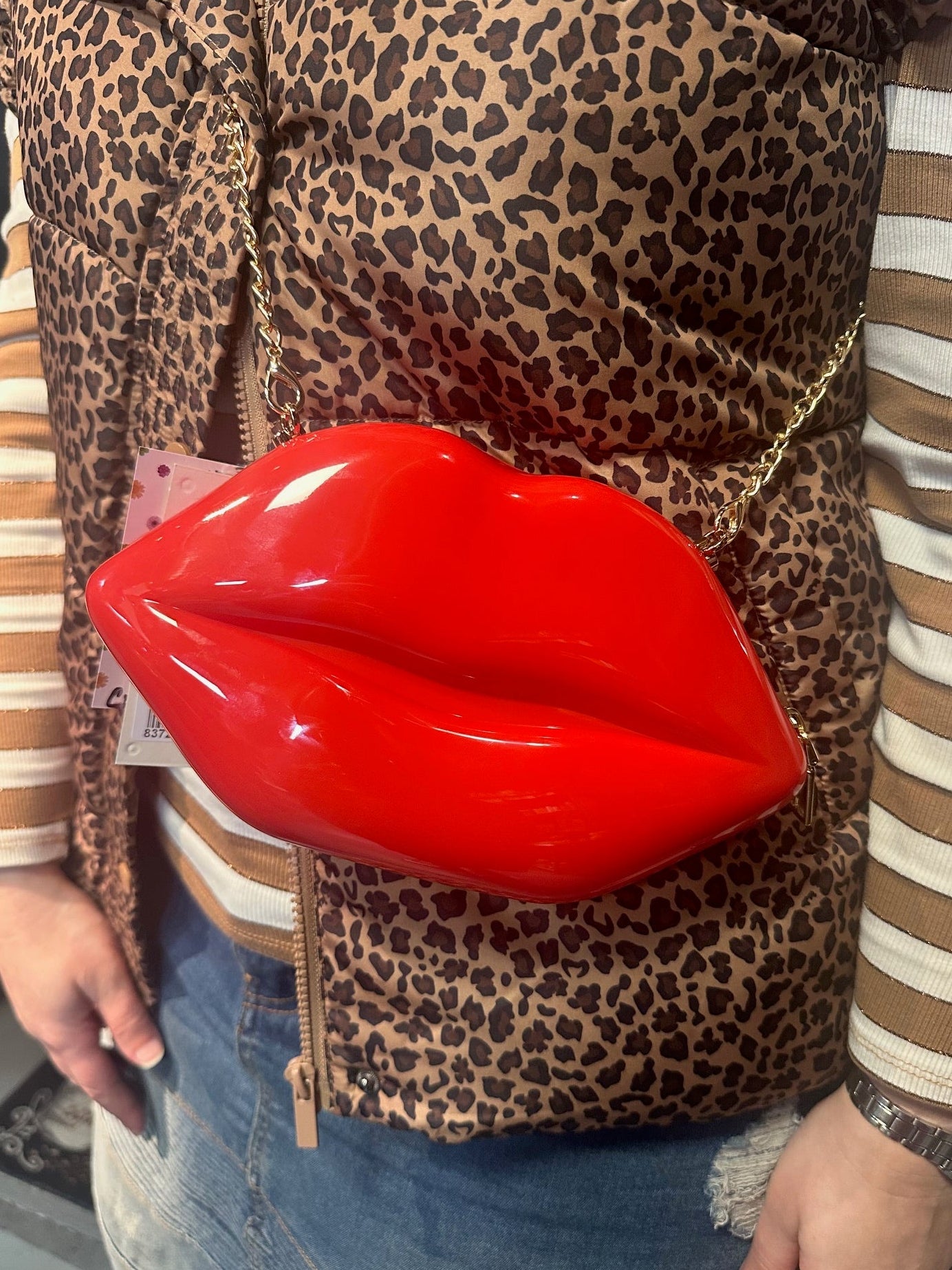 Cute Lips Jelly Crossbody Bag (2 Options)