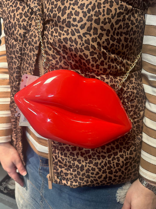 Cute Lips Jelly Crossbody Bag (2 Options)
