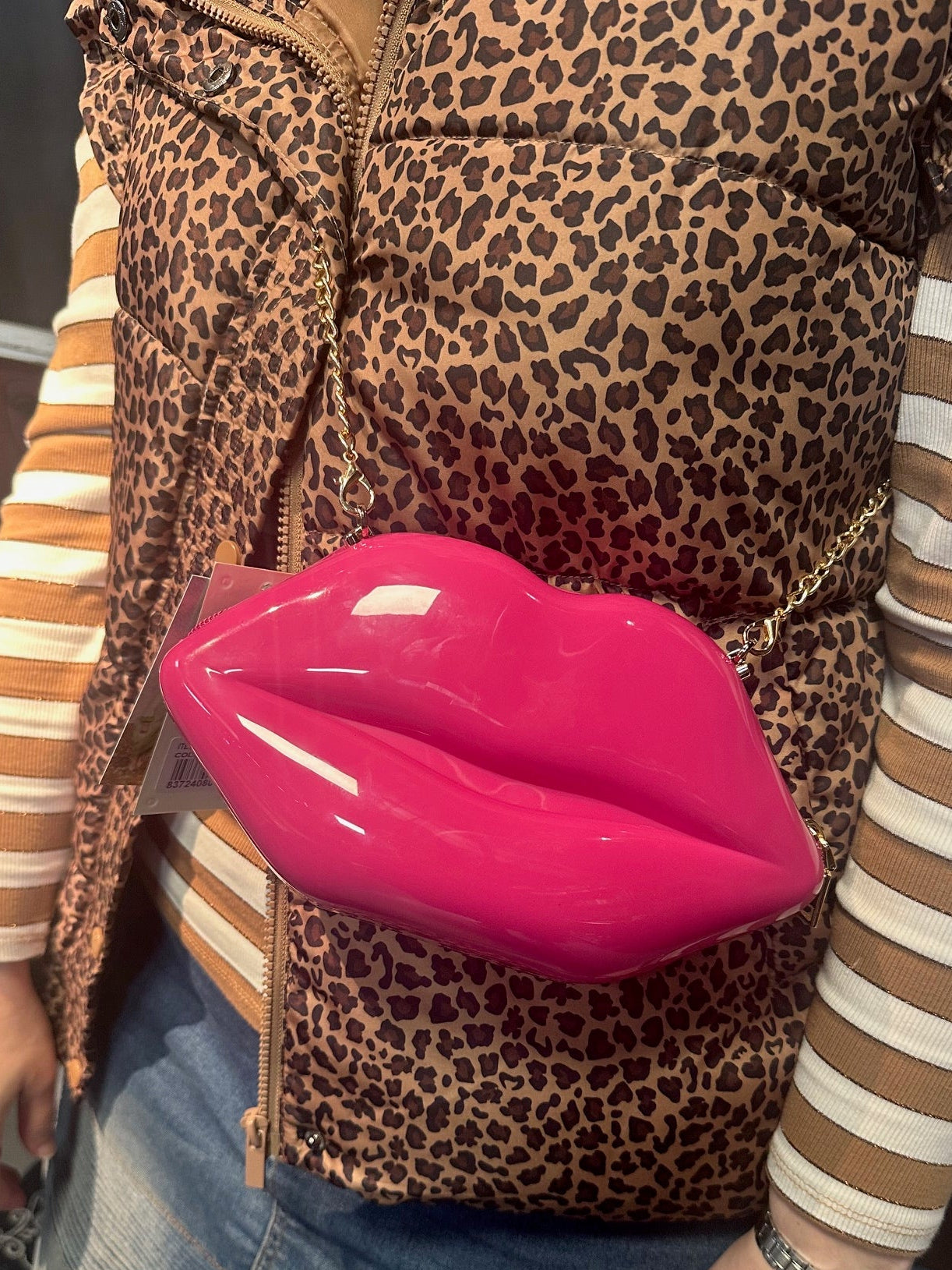 Cute Lips Jelly Crossbody Bag (2 Options)