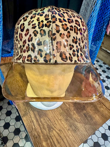 Leopard See-Through Baseball Hat