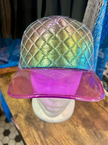 Multi-Color Metallic See-Through Baseball Hat