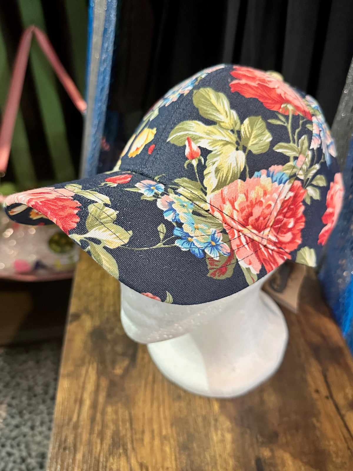 Floral Baseball Hat