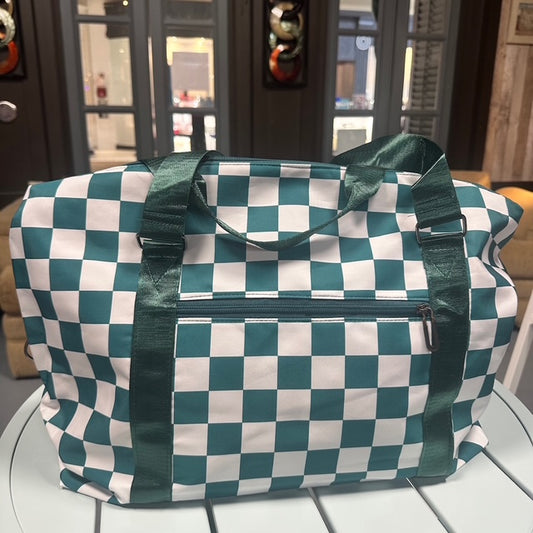 Checkered Travel/Duffle Bag (3 Options)