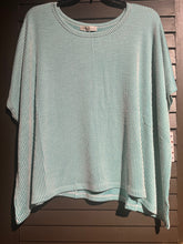 Load image into Gallery viewer, Mint Green Striped Shirt