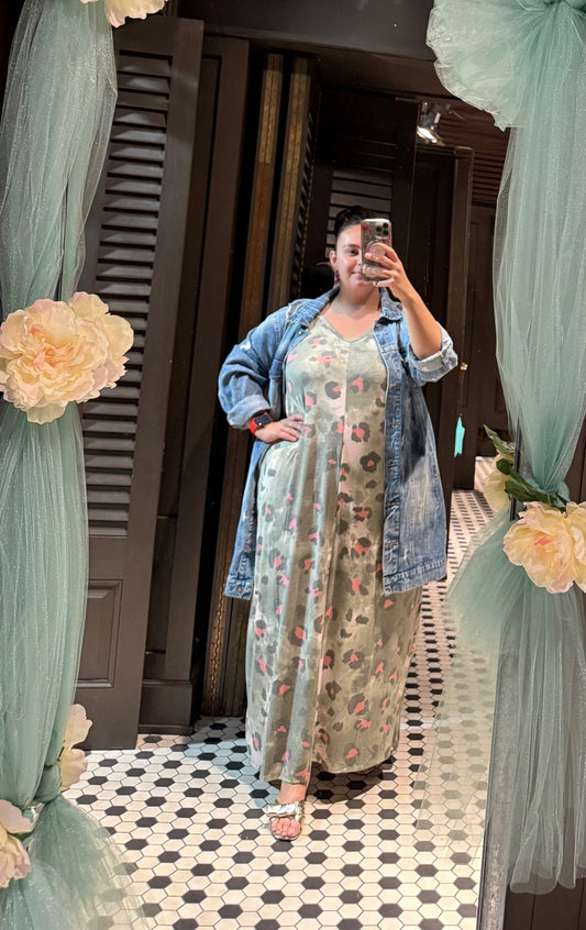 Leopard Print Maxi Dress (2 Options)